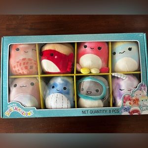 RARE 5” Underwater Squishmallow 8 pack collection
